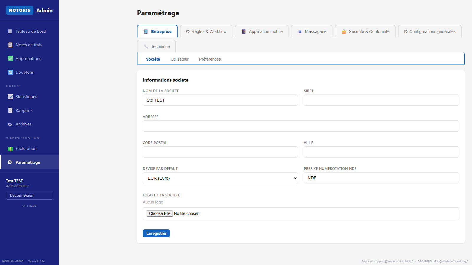 Gestion des utilisateurs